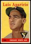 1958 Topps #85 WT Luis Aparicio<br />B58T 10 6841<br /><a class='button AddToCart' data-ajax='true' data-ajax-mode='replace' data-ajax-update='#cart-info' href='/AddToCart?itemId=7046055&quantity=1&type=0'>Add To Cart</a>