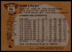 1981 Topps #96 MW Sam Lacey<br />K81T 05 0537<br /><a class='button AddToCart' data-ajax='true' data-ajax-mode='replace' data-ajax-update='#cart-info' href='/AddToCart?itemId=7046148&quantity=1&type=0'>Add To Cart</a>