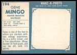 1961 Topps #194 Gene Mingo<br />F61T 03 3972<br /><a class='button AddToCart' data-ajax='true' data-ajax-mode='replace' data-ajax-update='#cart-info' href='/AddToCart?itemId=7046190&quantity=1&type=0'>Add To Cart</a>