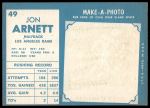 1961 Topps #49 Jon Arnett<br />F61T 03 4026<br /><a class='button AddToCart' data-ajax='true' data-ajax-mode='replace' data-ajax-update='#cart-info' href='/AddToCart?itemId=7046314&quantity=1&type=0'>Add To Cart</a>