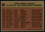 1972 Topps #624  Minor League Player of the Year Award<br />B72T 12 0633<br /><a class='button AddToCart' data-ajax='true' data-ajax-mode='replace' data-ajax-update='#cart-info' href='/AddToCart?itemId=7046389&quantity=1&type=0'>Add To Cart</a>
