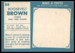 1961 Topps #88 Roosevelt Brown<br />F61T 03 4123<br /><a class='button AddToCart' data-ajax='true' data-ajax-mode='replace' data-ajax-update='#cart-info' href='/AddToCart?itemId=7046517&quantity=1&type=0'>Add To Cart</a>