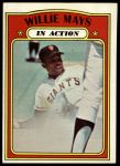 1972 Topps #50  -  Willie Mays In Action<br />B72T 12 0826<br /><a class='button AddToCart' data-ajax='true' data-ajax-mode='replace' data-ajax-update='#cart-info' href='/AddToCart?itemId=7046733&quantity=1&type=0'>Add To Cart</a>