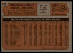 1972 Topps #195 Orlando Cepeda<br />B72T 12 0871<br /><a class='button AddToCart' data-ajax='true' data-ajax-mode='replace' data-ajax-update='#cart-info' href='/AddToCart?itemId=7046798&quantity=1&type=0'>Add To Cart</a>
