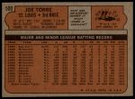 1972 Topps #500 Joe Torre<br />B72T 12 0939<br /><a class='button AddToCart' data-ajax='true' data-ajax-mode='replace' data-ajax-update='#cart-info' href='/AddToCart?itemId=7046882&quantity=1&type=0'>Add To Cart</a>