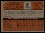 1972 Topps #238 Leron Lee<br />B72T 12 0986<br /><a class='button AddToCart' data-ajax='true' data-ajax-mode='replace' data-ajax-update='#cart-info' href='/AddToCart?itemId=7046929&quantity=1&type=0'>Add To Cart</a>