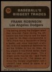 1972 Topps #754  -  Frank Robinson Traded<br />B72T 12 1029<br /><a class='button AddToCart' data-ajax='true' data-ajax-mode='replace' data-ajax-update='#cart-info' href='/AddToCart?itemId=7046972&quantity=1&type=0'>Add To Cart</a>