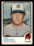 1973 Topps #503 Phil Niekro<br />B73T 11 8204<br /><a class='button AddToCart' data-ajax='true' data-ajax-mode='replace' data-ajax-update='#cart-info' href='/AddToCart?itemId=7047210&quantity=1&type=0'>Add To Cart</a>