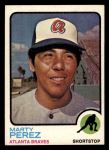 1973 Topps #144 Marty Perez<br />B73T 11 8242<br /><a class='button AddToCart' data-ajax='true' data-ajax-mode='replace' data-ajax-update='#cart-info' href='/AddToCart?itemId=7047257&quantity=1&type=0'>Add To Cart</a>