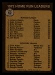 1973 Topps #62  -  Johnny Bench / Rich Allen HR Leaders<br />B73T 11 8319<br /><a class='button AddToCart' data-ajax='true' data-ajax-mode='replace' data-ajax-update='#cart-info' href='/AddToCart?itemId=7047343&quantity=1&type=0'>Add To Cart</a>