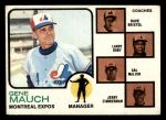 #377 Expos Leaders Gene Mauch / Dave Bristol / Larry Doby / Cal McLish / Jerry Zimmerman 
