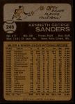 1973 Topps #246 Ken Sanders<br />B73T 11 8377<br /><a class='button AddToCart' data-ajax='true' data-ajax-mode='replace' data-ajax-update='#cart-info' href='/AddToCart?itemId=7047414&quantity=1&type=0'>Add To Cart</a>