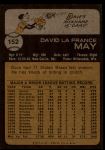 1973 Topps #152 Dave May<br />B73T 11 8474<br /><a class='button AddToCart' data-ajax='true' data-ajax-mode='replace' data-ajax-update='#cart-info' href='/AddToCart?itemId=7047524&quantity=1&type=0'>Add To Cart</a>
