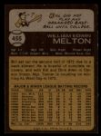 1973 Topps #455 Bill Melton<br />B73T 11 8488<br /><a class='button AddToCart' data-ajax='true' data-ajax-mode='replace' data-ajax-update='#cart-info' href='/AddToCart?itemId=7047544&quantity=1&type=0'>Add To Cart</a>