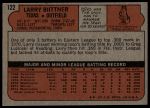 1972 Topps #122 Larry Biittner<br />B72T 11 9925<br /><a class='button AddToCart' data-ajax='true' data-ajax-mode='replace' data-ajax-update='#cart-info' href='/AddToCart?itemId=7047884&quantity=1&type=0'>Add To Cart</a>