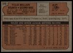 1972 Topps #540 Felix Millan<br />B72T 12 0026<br /><a class='button AddToCart' data-ajax='true' data-ajax-mode='replace' data-ajax-update='#cart-info' href='/AddToCart?itemId=7048014&quantity=1&type=0'>Add To Cart</a>