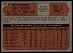 1972 Topps #483 Ken Suarez<br />B72T 12 0043<br /><a class='button AddToCart' data-ajax='true' data-ajax-mode='replace' data-ajax-update='#cart-info' href='/AddToCart?itemId=7048031&quantity=1&type=0'>Add To Cart</a>