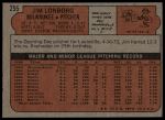 1972 Topps #255 Jim Lonborg<br />B72T 12 0102<br /><a class='button AddToCart' data-ajax='true' data-ajax-mode='replace' data-ajax-update='#cart-info' href='/AddToCart?itemId=7048154&quantity=1&type=0'>Add To Cart</a>