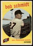 1959 Topps #109 Bob Schmidt<br />B59T 14 9289<br /><a class='button AddToCart' data-ajax='true' data-ajax-mode='replace' data-ajax-update='#cart-info' href='/AddToCart?itemId=7048187&quantity=1&type=0'>Add To Cart</a>