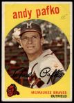 1959 Topps #27 Andy Pafko<br />B59T 14 9343<br /><a class='button AddToCart' data-ajax='true' data-ajax-mode='replace' data-ajax-update='#cart-info' href='/AddToCart?itemId=7048302&quantity=1&type=0'>Add To Cart</a>