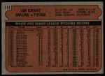 1972 Topps #111 Jim Grant<br />B72T 12 0452<br /><a class='button AddToCart' data-ajax='true' data-ajax-mode='replace' data-ajax-update='#cart-info' href='/AddToCart?itemId=7048602&quantity=1&type=0'>Add To Cart</a>