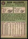 1967 Topps #194 Bob Allison<br />B67T 14 4600<br /><a class='button AddToCart' data-ajax='true' data-ajax-mode='replace' data-ajax-update='#cart-info' href='/AddToCart?itemId=7048667&quantity=1&type=0'>Add To Cart</a>