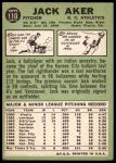 1967 Topps #110 Jack Aker<br />B67T 14 4623<br /><a class='button AddToCart' data-ajax='true' data-ajax-mode='replace' data-ajax-update='#cart-info' href='/AddToCart?itemId=7048751&quantity=1&type=0'>Add To Cart</a>