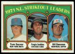 #95 NL Strikeout Leaders Fergie Jenkins / Tom Seaver / Bil Stoneman 