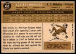 1960 Topps #66 Bob Trowbridge<br />B60T 14 0805<br /><a class='button AddToCart' data-ajax='true' data-ajax-mode='replace' data-ajax-update='#cart-info' href='/AddToCart?itemId=7048969&quantity=1&type=0'>Add To Cart</a>