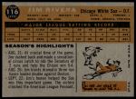 1960 Topps #116 Jim Rivera<br />B60T 14 0891<br /><a class='button AddToCart' data-ajax='true' data-ajax-mode='replace' data-ajax-update='#cart-info' href='/AddToCart?itemId=7049055&quantity=1&type=0'>Add To Cart</a>