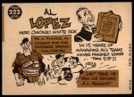 1960 Topps #222 Al Lopez<br />B60T 14 0902<br /><a class='button AddToCart' data-ajax='true' data-ajax-mode='replace' data-ajax-update='#cart-info' href='/AddToCart?itemId=7049066&quantity=1&type=0'>Add To Cart</a>