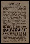 1952 Bowman #206 Elmer Valo<br />B52B 01 8772<br /><a class='button AddToCart' data-ajax='true' data-ajax-mode='replace' data-ajax-update='#cart-info' href='/AddToCart?itemId=7049193&quantity=1&type=0'>Add To Cart</a>