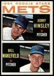1964 Topps #576  -  Jerry Hinsley / Bill Wakefield Mets Rookies<br />B64T 12 7646<br /><a class='button AddToCart' data-ajax='true' data-ajax-mode='replace' data-ajax-update='#cart-info' href='/AddToCart?itemId=7051556&quantity=1&type=0'>Add To Cart</a>
