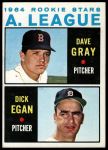 1964 Topps #572  -  Dave Gray / Dick Egan AL Rookies<br />B64T 12 7776<br /><a class='button AddToCart' data-ajax='true' data-ajax-mode='replace' data-ajax-update='#cart-info' href='/AddToCart?itemId=7051700&quantity=1&type=0'>Add To Cart</a>