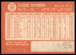 1964 Topps #504 Claude Raymond<br />B64T 12 7835<br /><a class='button AddToCart' data-ajax='true' data-ajax-mode='replace' data-ajax-update='#cart-info' href='/AddToCart?itemId=7051722&quantity=1&type=0'>Add To Cart</a>
