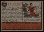 1962 Topps #362 Ty Cline<br />B62T 12 5178<br /><a class='button AddToCart' data-ajax='true' data-ajax-mode='replace' data-ajax-update='#cart-info' href='/AddToCart?itemId=7051866&quantity=1&type=0'>Add To Cart</a>