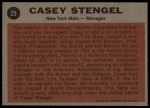1962 Topps #29 Casey Stengel<br />B62T 12 5225<br /><a class='button AddToCart' data-ajax='true' data-ajax-mode='replace' data-ajax-update='#cart-info' href='/AddToCart?itemId=7051915&quantity=1&type=0'>Add To Cart</a>