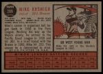1962 Topps #289 Mike Krsnich<br />B62T 12 5232<br /><a class='button AddToCart' data-ajax='true' data-ajax-mode='replace' data-ajax-update='#cart-info' href='/AddToCart?itemId=7051922&quantity=1&type=0'>Add To Cart</a>