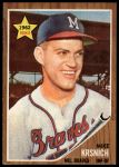 1962 Topps #289 Mike Krsnich<br />B62T 12 5232<br /><a class='button AddToCart' data-ajax='true' data-ajax-mode='replace' data-ajax-update='#cart-info' href='/AddToCart?itemId=7051922&quantity=1&type=0'>Add To Cart</a>