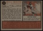 1962 Topps #14 Bill White<br />B62T 12 5251<br /><a class='button AddToCart' data-ajax='true' data-ajax-mode='replace' data-ajax-update='#cart-info' href='/AddToCart?itemId=7051941&quantity=1&type=0'>Add To Cart</a>
