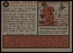 1962 Topps #92 Sam Jones<br />B62T 12 5311<br /><a class='button AddToCart' data-ajax='true' data-ajax-mode='replace' data-ajax-update='#cart-info' href='/AddToCart?itemId=7052001&quantity=1&type=0'>Add To Cart</a>