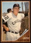 1962 Topps #286 Al Lopez<br />B62T 12 5312<br /><a class='button AddToCart' data-ajax='true' data-ajax-mode='replace' data-ajax-update='#cart-info' href='/AddToCart?itemId=7052002&quantity=1&type=0'>Add To Cart</a>