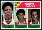 #226 Assists Leaders George McGinnis / Mack Calvin / Chuck Williams 