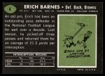 1969 Topps #4 Erich Barnes<br />F69T 07 2852<br /><a class='button AddToCart' data-ajax='true' data-ajax-mode='replace' data-ajax-update='#cart-info' href='/AddToCart?itemId=7052391&quantity=1&type=0'>Add To Cart</a>