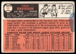 1966 Topps #89 Ted Davidson<br />B66T 14 4974<br /><a class='button AddToCart' data-ajax='true' data-ajax-mode='replace' data-ajax-update='#cart-info' href='/AddToCart?itemId=7052757&quantity=1&type=0'>Add To Cart</a>