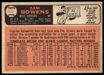 1966 Topps #412 Sam Bowens<br />B66T 14 5057<br /><a class='button AddToCart' data-ajax='true' data-ajax-mode='replace' data-ajax-update='#cart-info' href='/AddToCart?itemId=7052844&quantity=1&type=0'>Add To Cart</a>