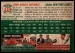 1954 Topps #119 Johnny Antonelli<br />B54T 03 0840<br /><a class='button AddToCart' data-ajax='true' data-ajax-mode='replace' data-ajax-update='#cart-info' href='/AddToCart?itemId=7052898&quantity=1&type=0'>Add To Cart</a>