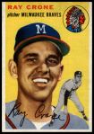 1954 Topps #206 Ray Crone<br />B54T 03 0873<br /><a class='button AddToCart' data-ajax='true' data-ajax-mode='replace' data-ajax-update='#cart-info' href='/AddToCart?itemId=7052953&quantity=1&type=0'>Add To Cart</a>
