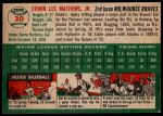 1954 Topps #30 WHT Eddie Mathews<br />B54T 03 0924<br /><a class='button AddToCart' data-ajax='true' data-ajax-mode='replace' data-ajax-update='#cart-info' href='/AddToCart?itemId=7053004&quantity=1&type=0'>Add To Cart</a>
