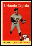 1958 Topps #343 Orlando Cepeda<br />B58T 10 6976<br /><a class='button AddToCart' data-ajax='true' data-ajax-mode='replace' data-ajax-update='#cart-info' href='/AddToCart?itemId=7053286&quantity=1&type=0'>Add To Cart</a>